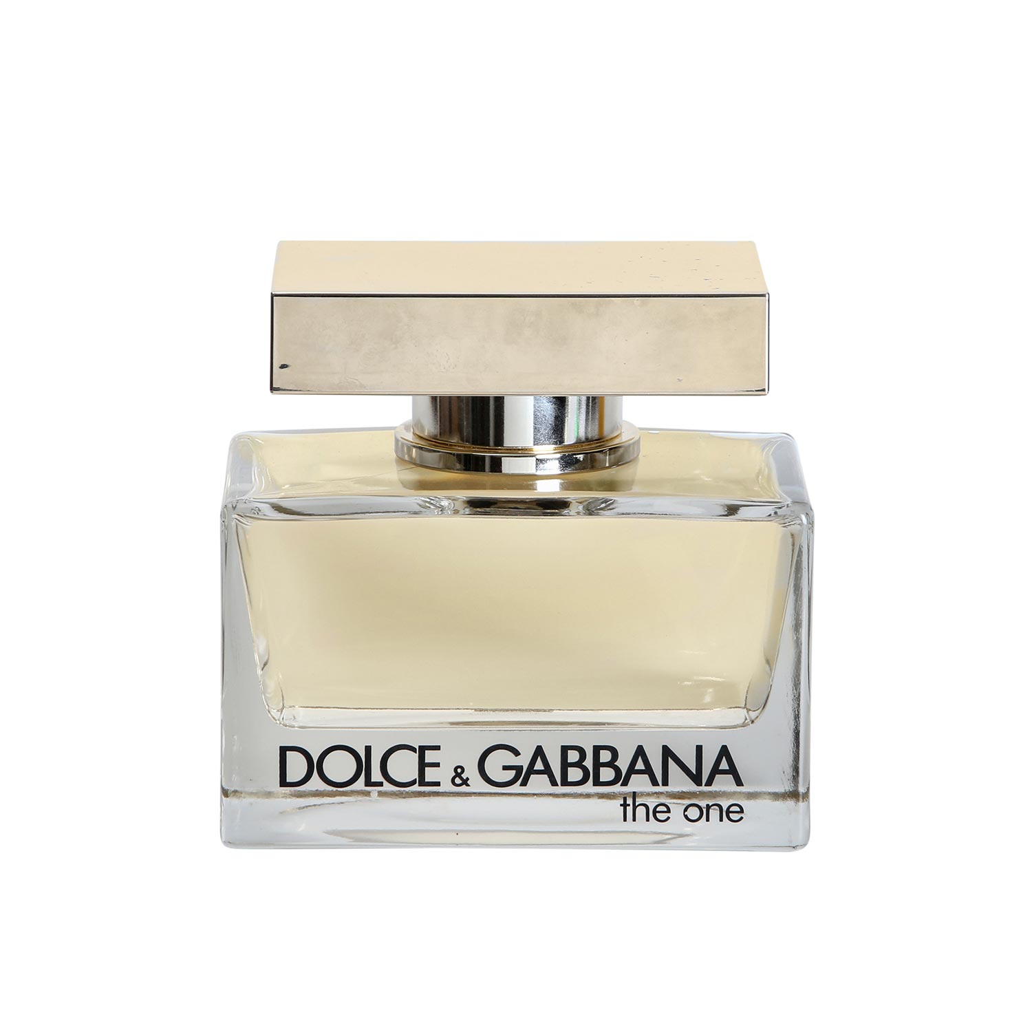 DOLCE & GABBANA Factise "THE ONE".Seltenes Sammlerstück. Klassische Flaconform, quadratisch mit