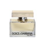 DOLCE & GABBANA Factise "THE ONE".Seltenes Sammlerstück. Klassische Flaconform, quadratisch mit