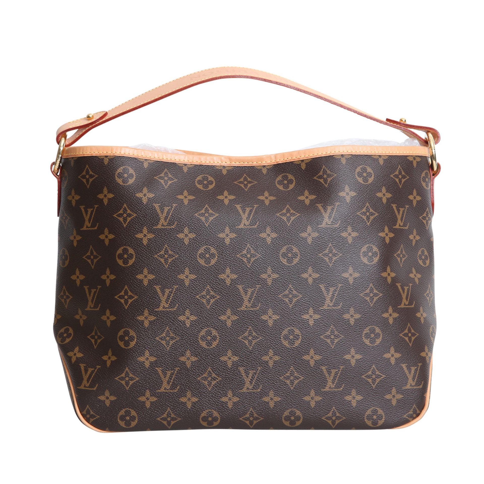 LOUIS VUITTON Schultertasche "DELIGHTFUL MM".Koll. 2010. Monogram Canvas Serie, ein breiter - Bild 4 aus 6