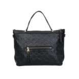 LOUIS VUITTON Umhängetasche "BASTILLE MM", Koll. 2014.Letzter NP.: 2.150,-€. Empreinte Leder Serie