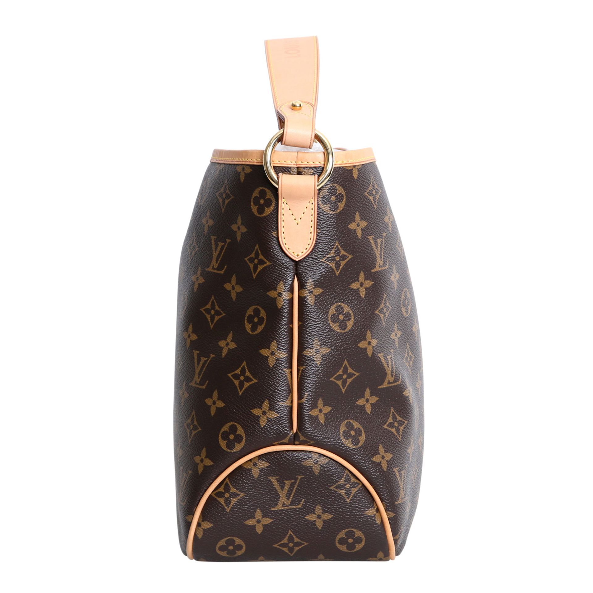 LOUIS VUITTON Schultertasche "DELIGHTFUL MM".Koll. 2010. Monogram Canvas Serie, ein breiter - Bild 3 aus 6