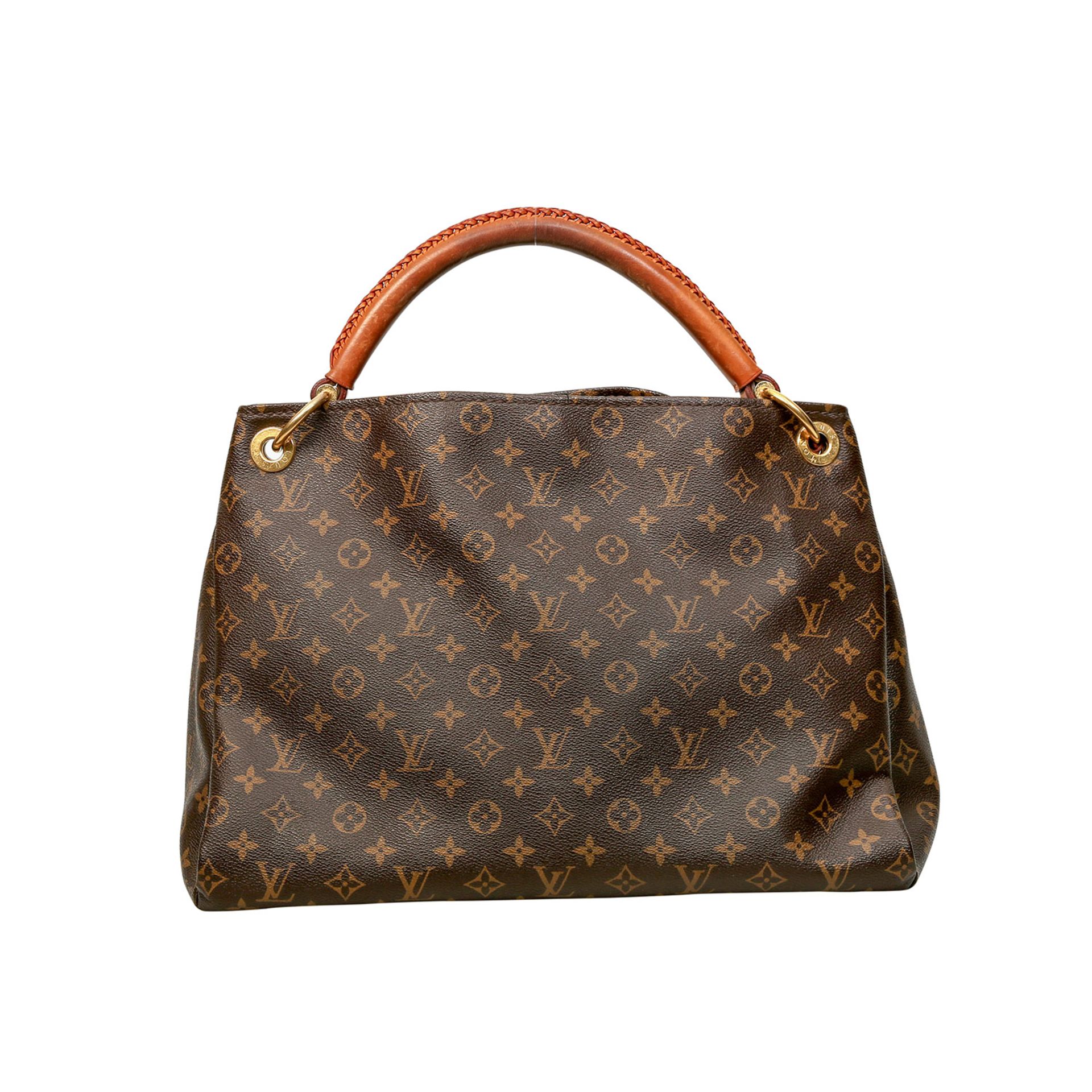 LOUIS VUITTON Schultertasche "ARTSY MM", Koll. 2010.NP.: 1.490,-€. Monogram Canvas Serie, - Bild 4 aus 6