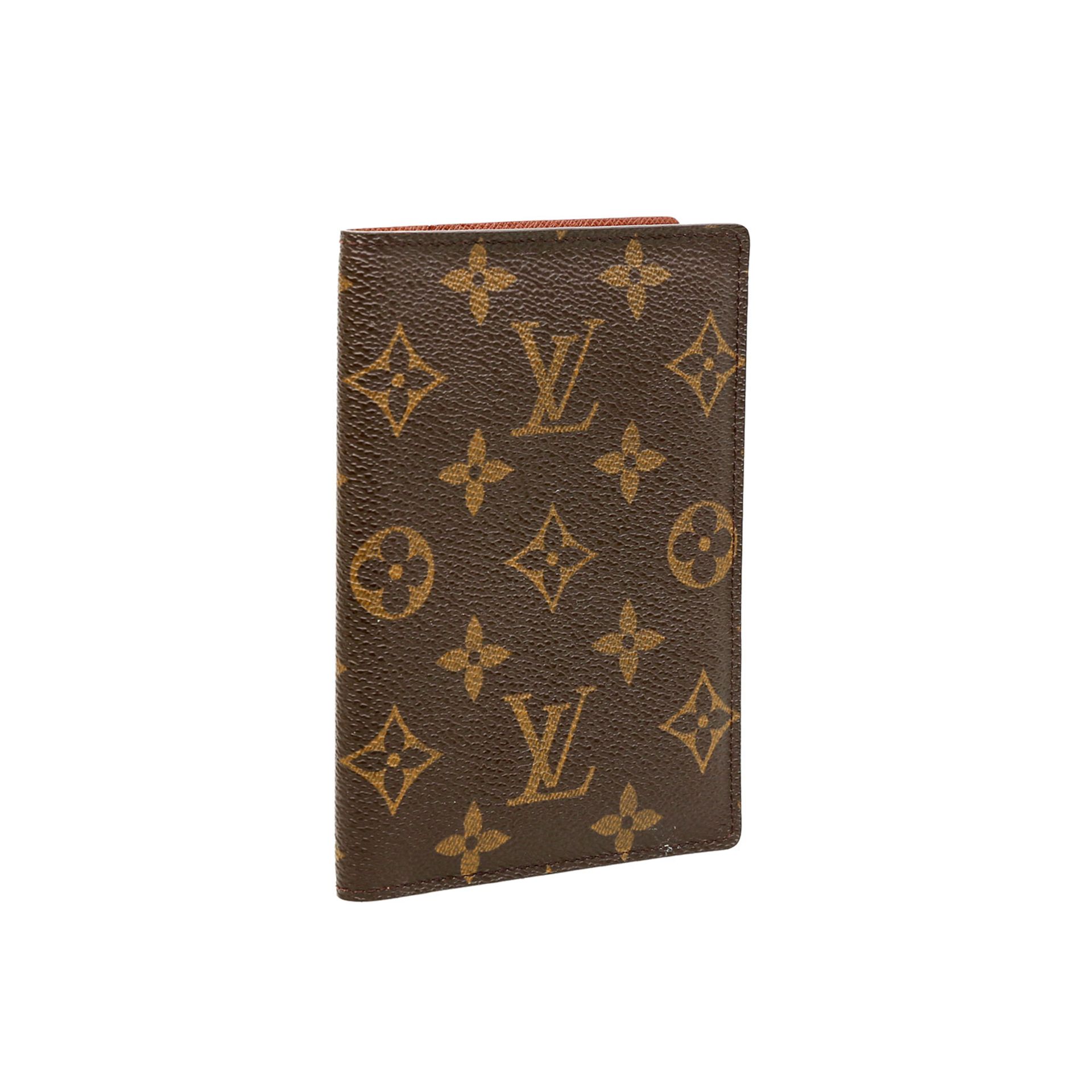 LOUIS VUITTON Reisepassetui, Koll. 2002.Akt. NP.: 225,-€. Monogram Canvas Serie, aufklappbares - Bild 2 aus 5