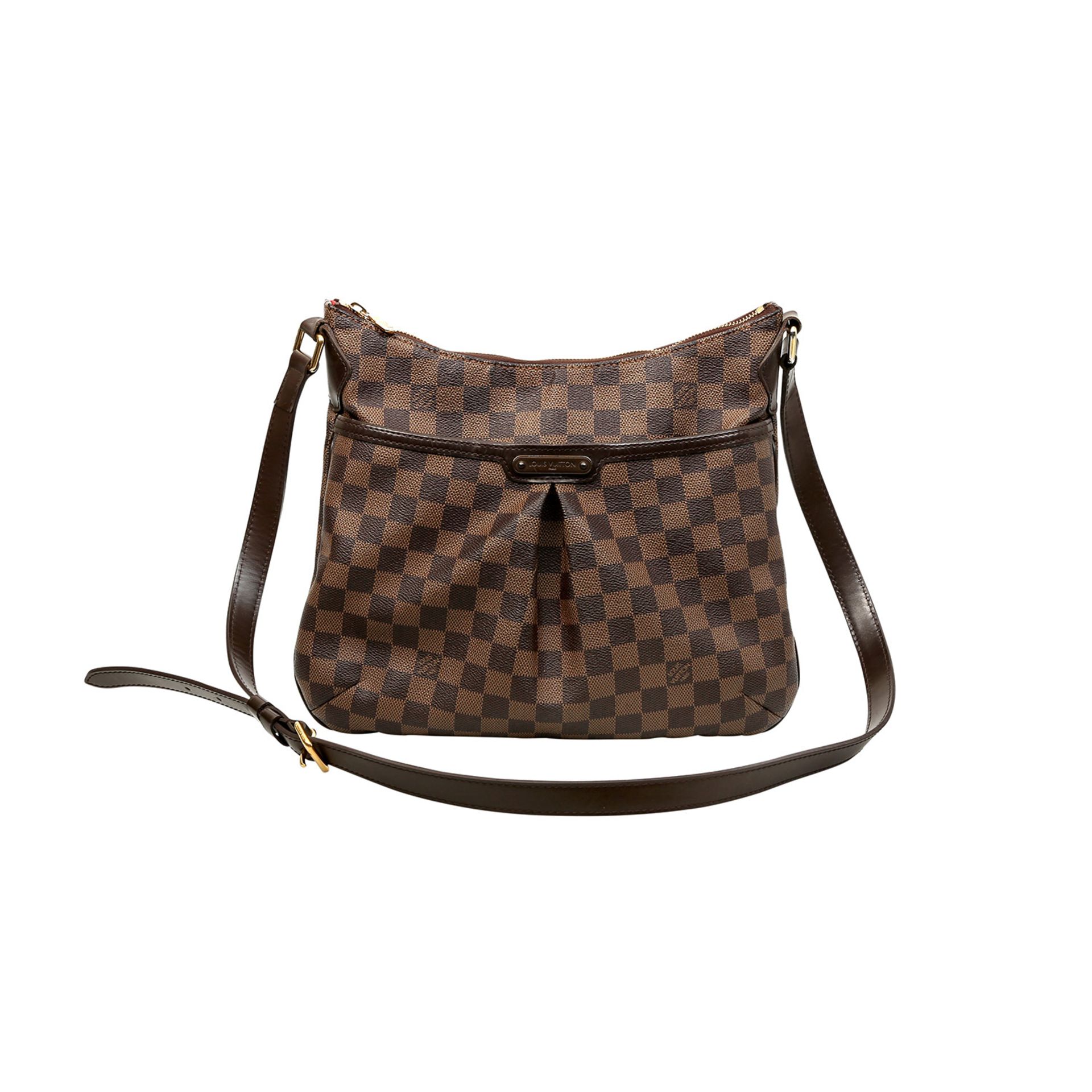 LOUIS VUITTON Umhängentasche "BLOOMSBURY PM", Koll. 2011.Letzter LP. ca.: 800,-€. Damier Ebene