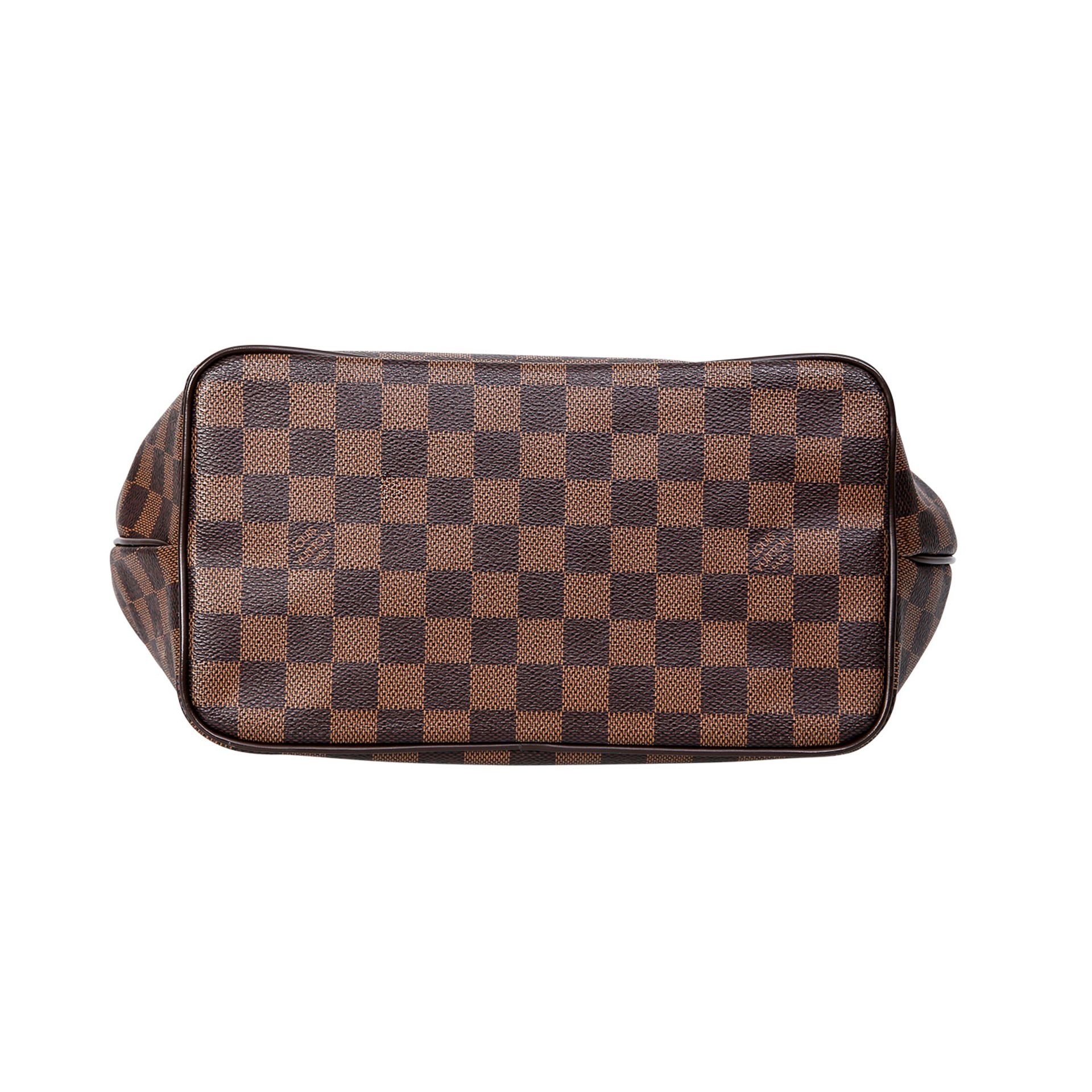 LOUIS VUITTON Henkeltasche "WESTMINSTER", Koll.: 2011.Damier Ebene Serie aus Canvas mit goldfarbener - Bild 5 aus 6