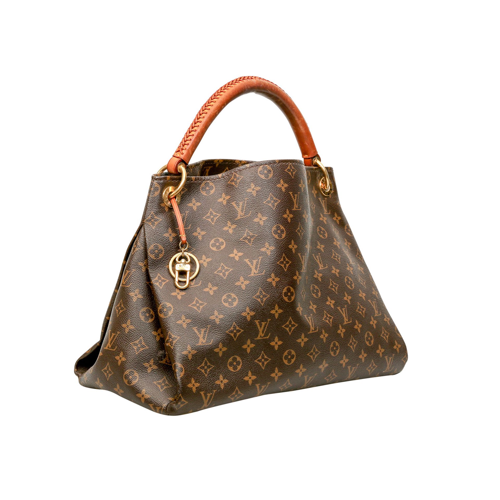 LOUIS VUITTON Schultertasche "ARTSY MM", Koll. 2010.NP.: 1.490,-€. Monogram Canvas Serie, - Bild 2 aus 6