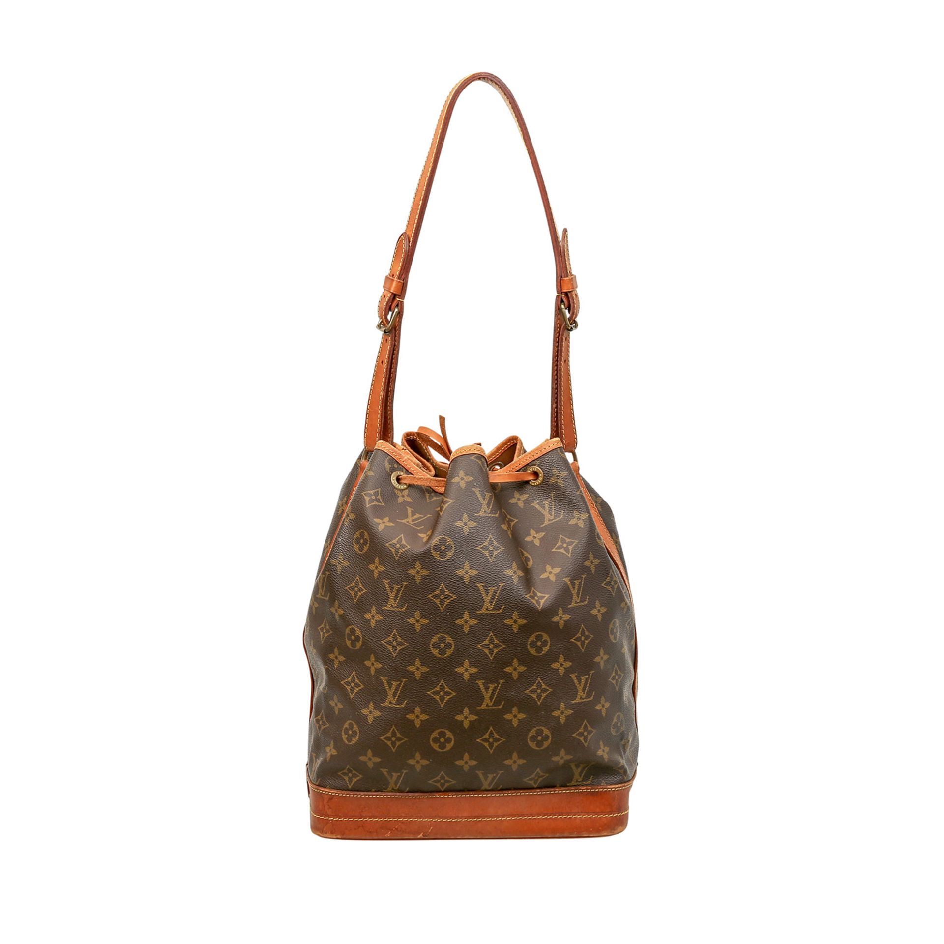 LOUIS VUITTON VINTAGE Beuteltasche "NOÉ", Koll. 1993.Akt. NP.: 1.140,-€. Monogram Canvas Serie, - Bild 4 aus 6