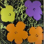 Sunday B Morning, suite of ten 'Flowers Portfolio' after Andy Warhol, screenprint on museum board,