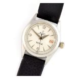 Rolex Oyster Perpetual Tudor 7911 gentlemans wrist watch, round dial with baton hour markers,