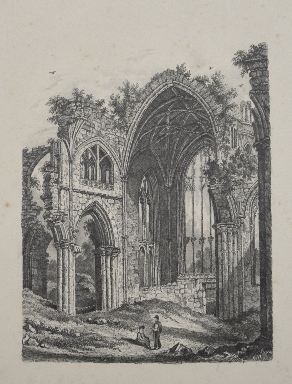 Collection of twenty 19th century Pencil drawings, landscapes architecture and portraits, unknown