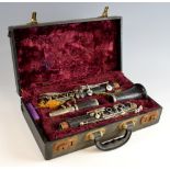 Boosey and Hawkes clarinet in fitted case .