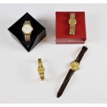 Collection of watches, vintage Omega ladies De Ville, baton hour markers, mechanical movement,