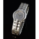 Ladies Tag Heuer Alter Ego stainless steel bracelet watch, mirror dial . Not in working order.