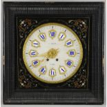 French wall clock J Salvani, Paris 54.5cm.