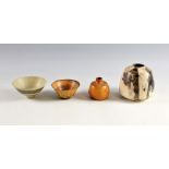 David Leach (1911-2005), Bovey Tracey, small stoneware bowl, stamped underneath, 12.5 cm