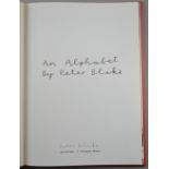 Peter Blake. ‘An Alphabet’, hardback book, signed by Peter Blake. Published by Paul Stolper