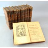 The Works of Alexander Pope in nine volumes complete with his last corrections, additions, and