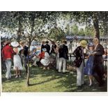 Sherree Valentine Daines (British, b.1959). Henley Regatta, signed limited edition print, 629/850,