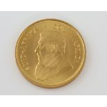 22ct gold, Krugerrand 1974 .