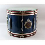 Military drum with Royal Corps of Transport crest to front 48 cm diameter. .