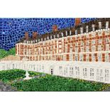 Mosaic of the Star and Garter Home Richmond to celebrate 90 years by Ted Jones, Ray Kimber, Eamon