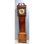 18th Century mahogany cased 30 hour longcase clock by John Fordham, Dunmow number 532, brass dial