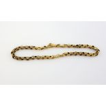 Group of gilt metal jewellery, choker necklace, 19 th C, with later 20th C hand clasp, Victorian