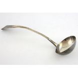 George III silver Old English pattern soup ladle, by John Lias, London, 1808, 7oz, 217g,.