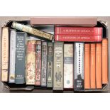 Collection Folio society books, to include: London Character and Crooks, Jane Austin Letters etc.. .
