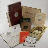 Royal invitations, programs and souvenir books.