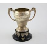 Star and Garter Home for disabled sailors and soldiers, Sandgate Chess Championship silver Cup 1929,