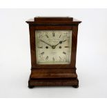 Early 19th century mahogany double fusee bracket clock by James McCabe of the Royal Exchange, London