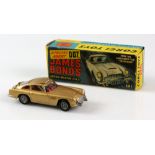 CORGI toys James Bond Aston Martin D.B.5, No.261, working features, with both bandit figures, secret