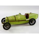 Alfa Romeo P2 made by CIJ (Compagnie Industrielle du Jouet) France, circa late 1930 finished in