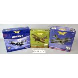 Corgi Aviation Models no. AA36502, CSFS14004, AA38505, SBD-3, TBF-1C, F6F-5, AA32803, AA36301,