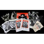† Mudlark (1950) Group of five large thick card black and white images of the 1950 Royal Film