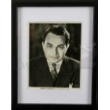 † Edward G. Robinson (1940's) Sepia 'First National & Vitaphone Pictures' publicity photograph of