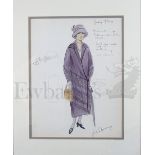 † Goodbye Mr Chips (1969) 'Headmaster's Wife', Anne Leggatt, costume design. The design features a