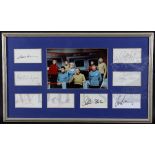 † Star Trek (1966) Central eight main cast autographs from the original television series, William