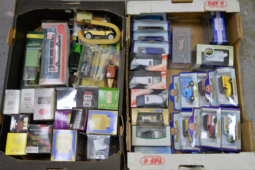 A quantity of boxed diecast models, mostly classic cars, buses and vans, including Ertl, Onyx, - Image 2 of 2