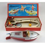 A Schuco 'Delfino 5411 De Luxe' speedboat with original box..