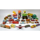 A quantity of predominantly Chinese and Japanese tinplate and clockwork toys. (qty)Provenance:
