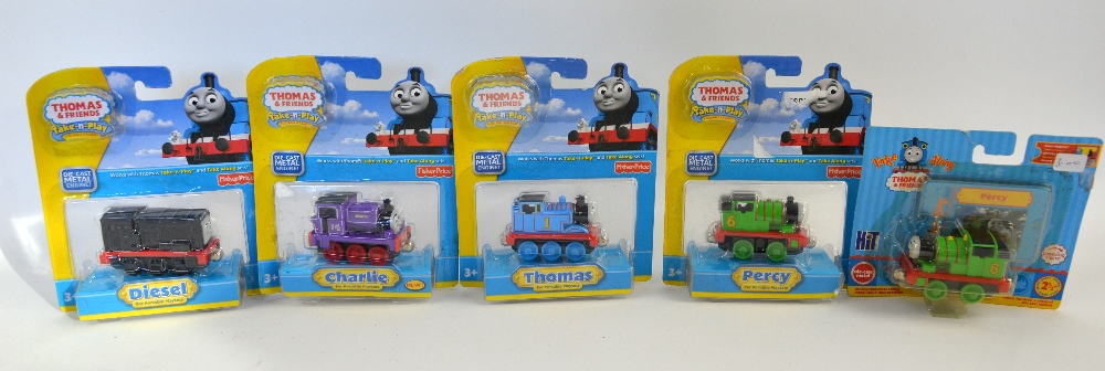 Nine Fisher Price Thomas the Tank Engine 'Trackmaster' and 'Take-n-Play' models, boxed as new. (9) - Image 2 of 2