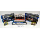 A quantity mostly boxed diecast models including Majorette, Teamsterz, and Oxford. (qty)