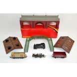 Hornby Railways '00'-gauge BR Class 47 Co-Co Diesel Mammoth locomotive, and '00'-gauge carriages and