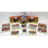 A quantity of Hornby Railways accessories including double brick tunnel portals R8512, junction home