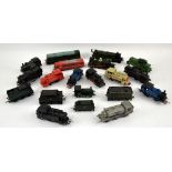 A quantity of locomotives including Hornby, various gauges. (qty)Provenance: Single owner stock