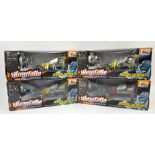 Four Huiquan Showtime radio controlled cars, boxed as new. (4)Provenance: Single owner stock