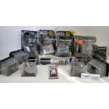 A quantity of Star Wars starships and vehicles collection models and other Star Wars toys. (qty)