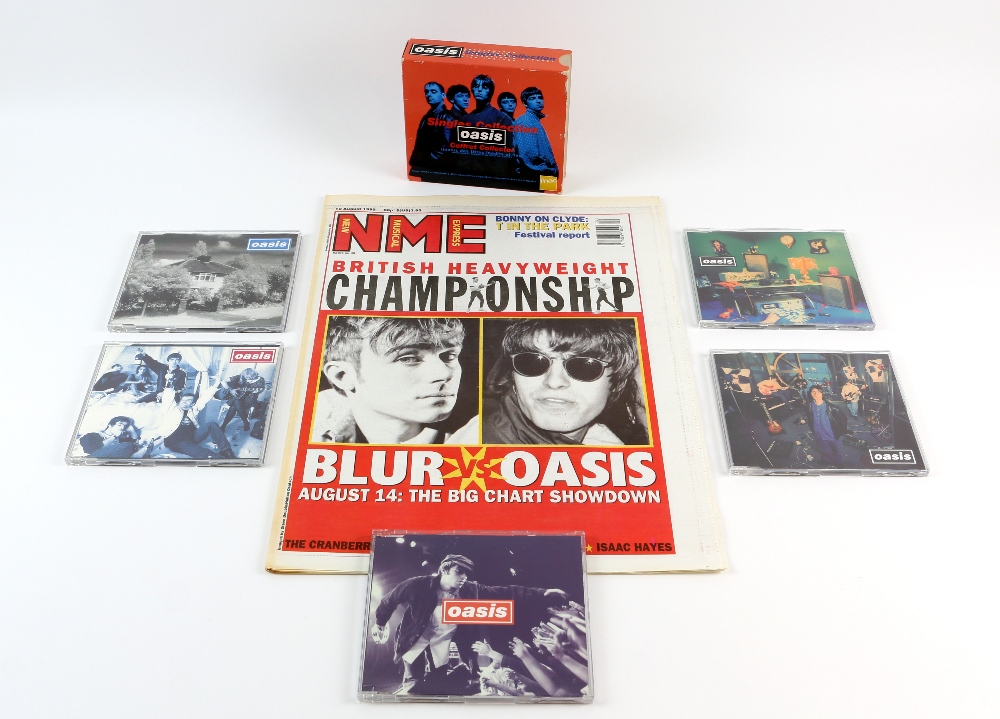 Oasis - French 5CD Singles Collection, Live 4 tracks for 1994, ‘Supersonic’ ‘Shakermaker’ ‘Live